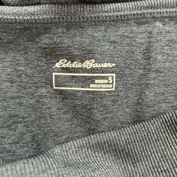 Eddie Bauer Womens Leggings Size Small Heathered Blue Soft Zip Pocket Pull On - Picture 3 of 7